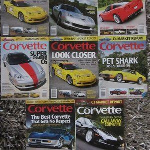 6 corvette magazines (not 8)